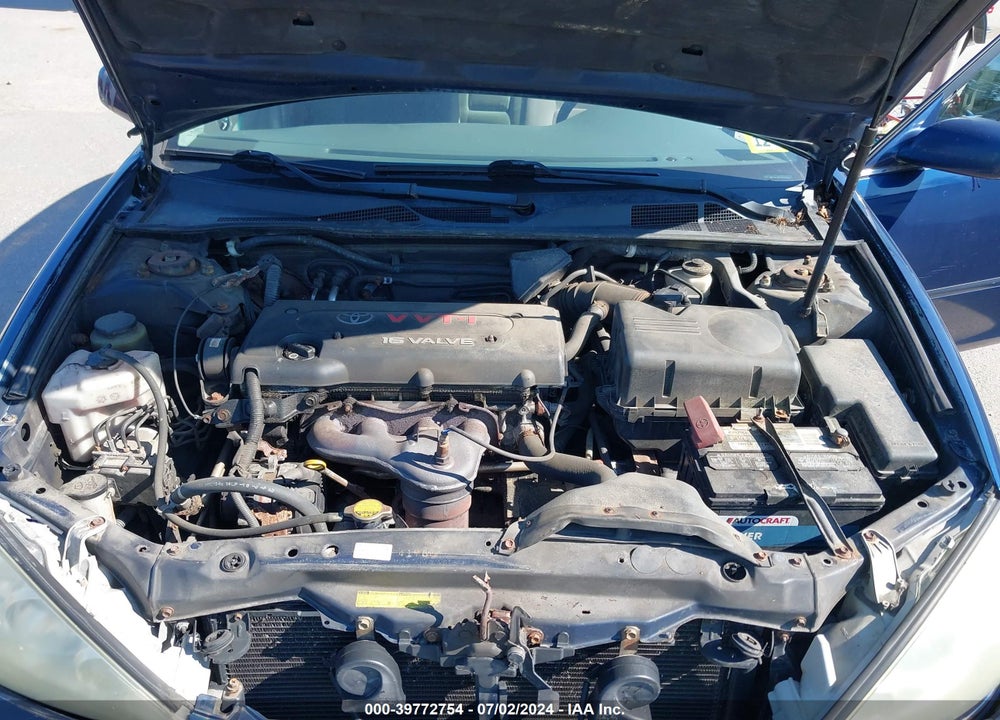 2005 TOYOTA CAMRY VIN: 4T1BE32K85U014699