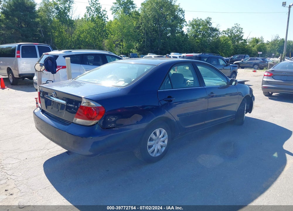 2005 TOYOTA CAMRY VIN: 4T1BE32K85U014699