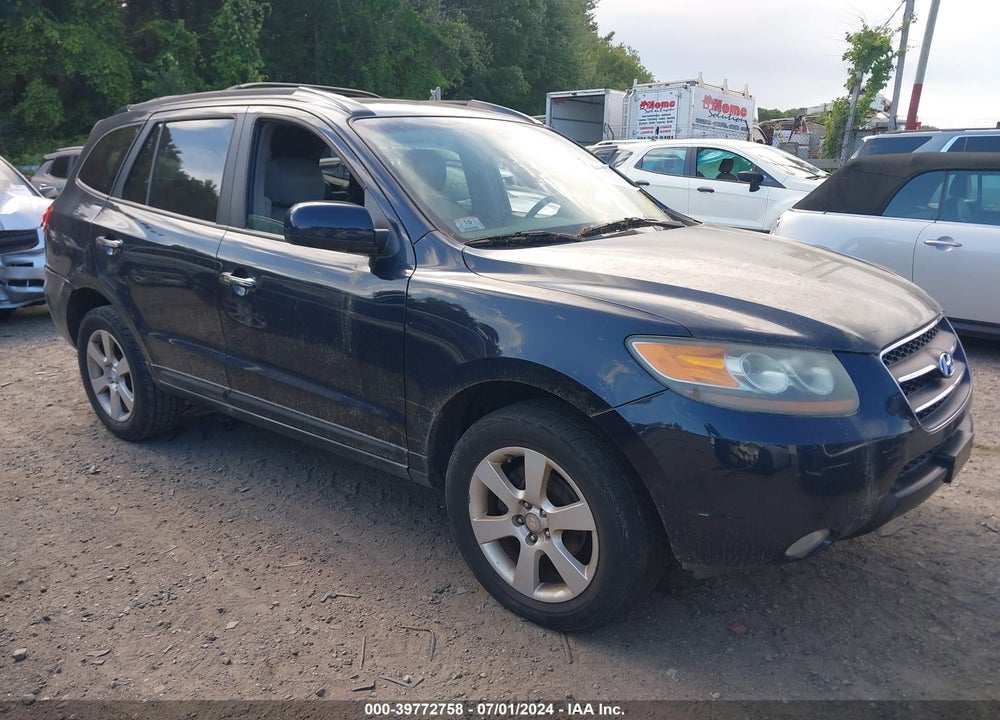 2007 HYUNDAI SANTA FE LIMITED/SE VIN: 5NMSH13E17H048390