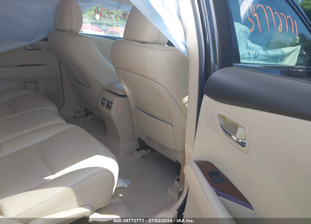 2013 LEXUS RX 350 VIN: 2T2BK1BA3DC195663