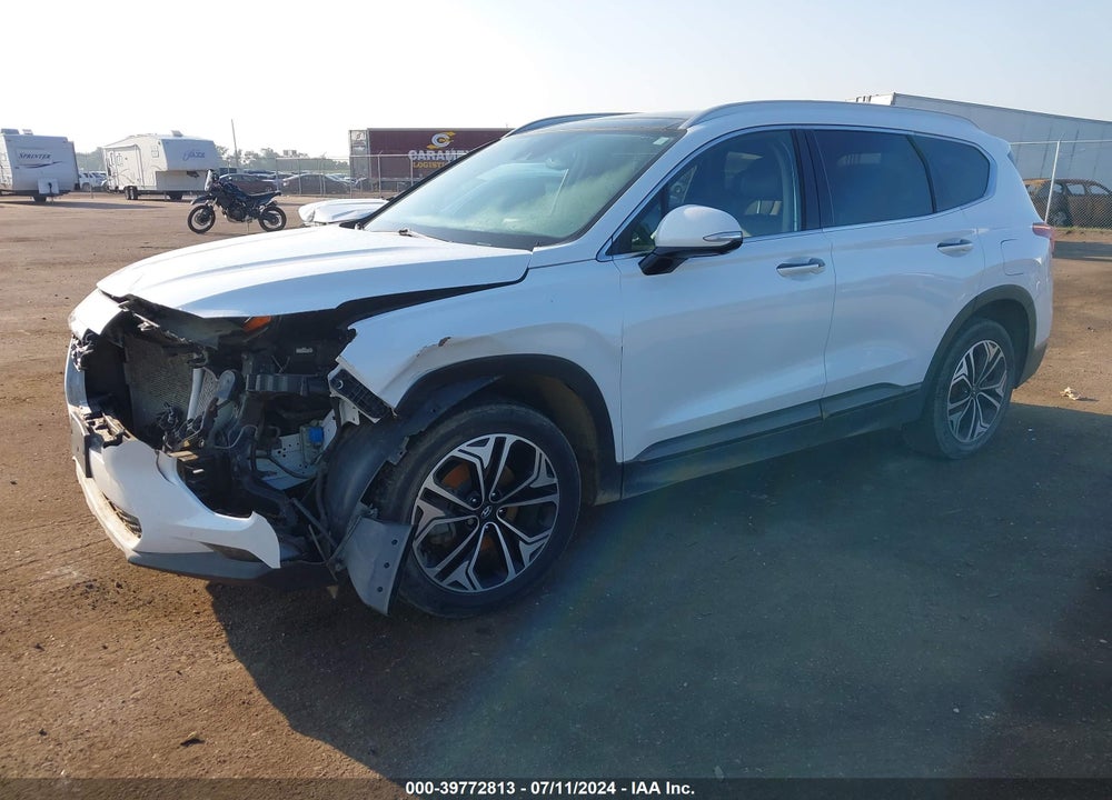 2020 HYUNDAI SANTA FE LIMITED 2.0T VIN: 5NMS5CAA8LH296618