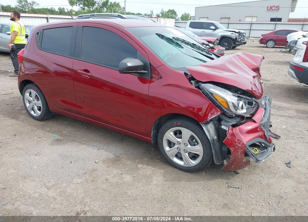 2022 CHEVROLET SPARK FWD LS AUTOMATIC VIN: KL8CB6SA8NC018292