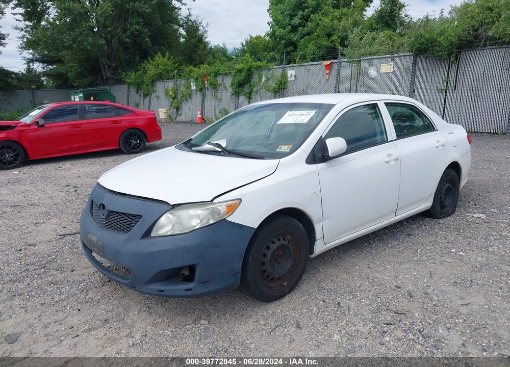 2010 TOYOTA COROLLA LE VIN: 2T1BU4EEXAC527589