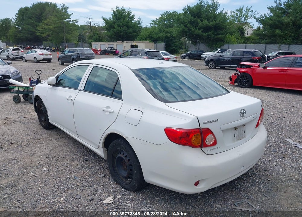 2010 TOYOTA COROLLA LE VIN: 2T1BU4EEXAC527589