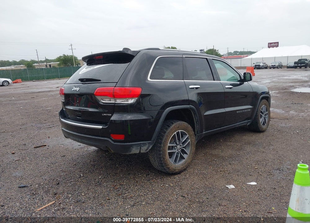 2017 JEEP GRAND CHEROKEE LIMITED 4X4 VIN: 1C4RJFBG1HC901096