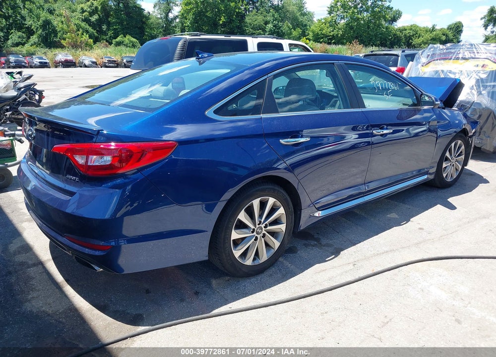 2017 HYUNDAI SONATA SPORT VIN: 5NPE34AF9HH524561