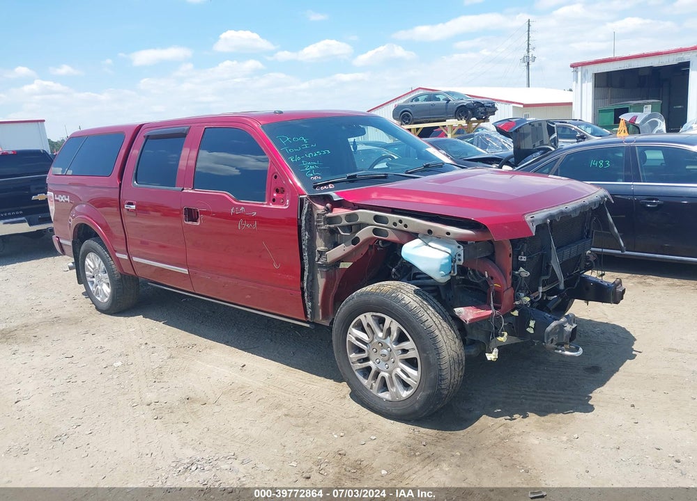 2014 FORD F-150 PLATINUM VIN: 1FTFW1ET9EFB25214