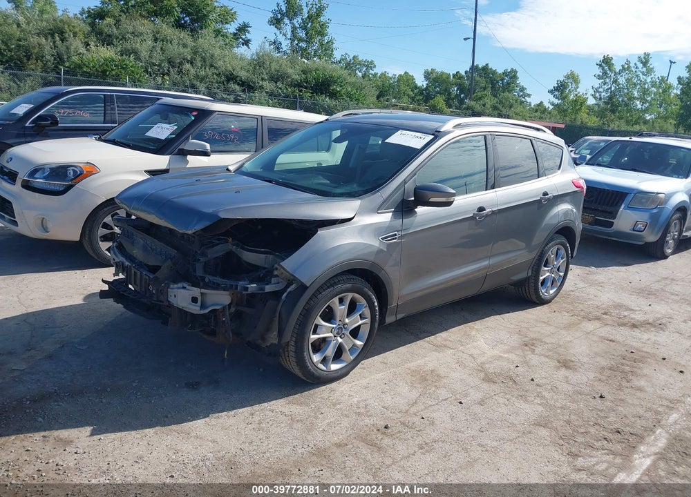 2014 FORD ESCAPE TITANIUM VIN: 1FMCU0JX7EUD14513