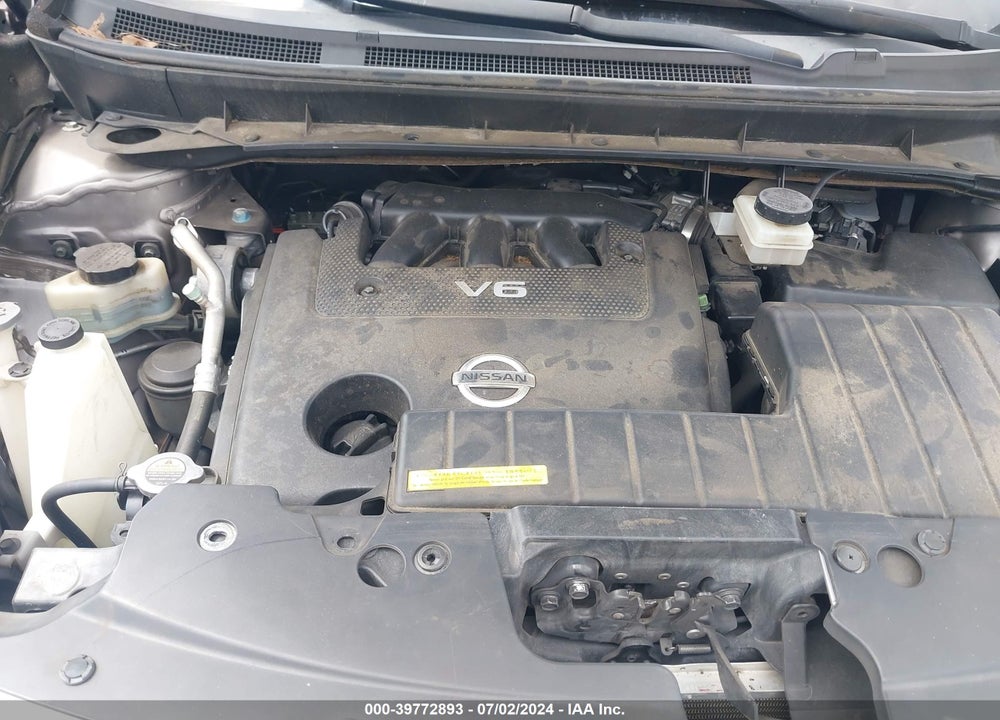 2012 NISSAN MURANO SL VIN: JN8AZ1MU9CW119071