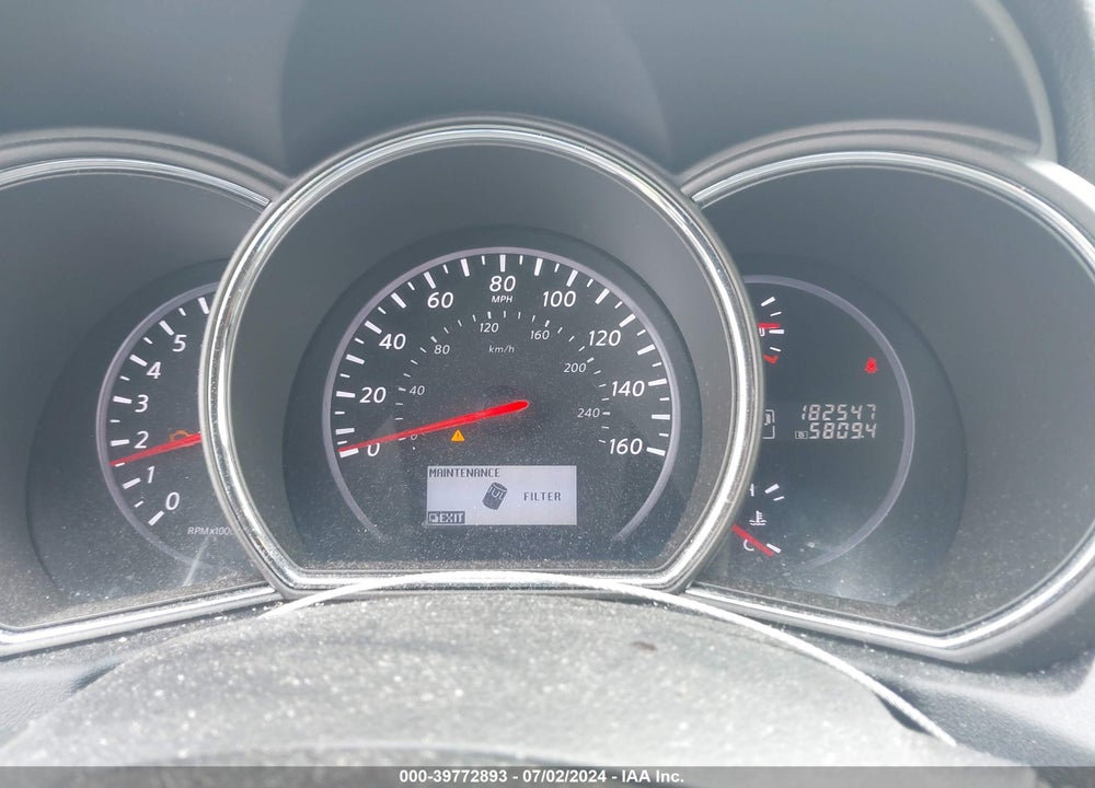 2012 NISSAN MURANO SL VIN: JN8AZ1MU9CW119071