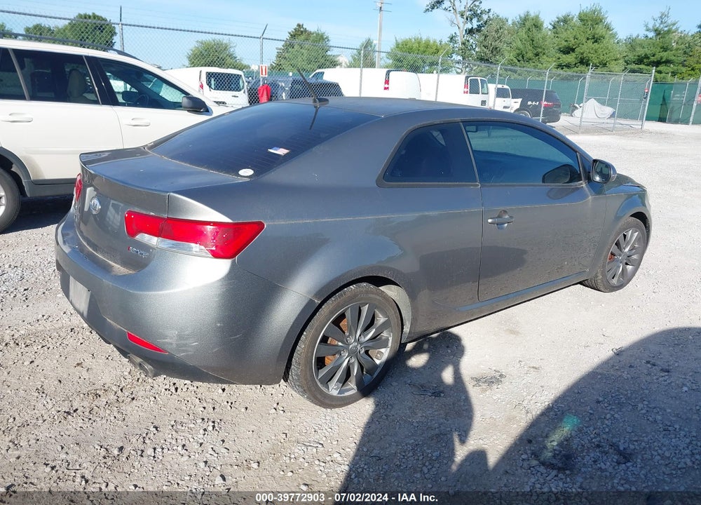 2012 KIA FORTE KOUP SX VIN: KNAFW6A32C5572955