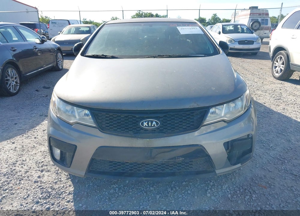 2012 KIA FORTE KOUP SX VIN: KNAFW6A32C5572955