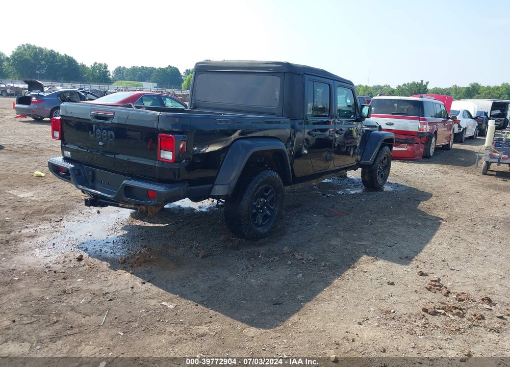 2022 JEEP GLADIATOR SPORT 4X4 VIN: 1C6HJTAG7NL124129