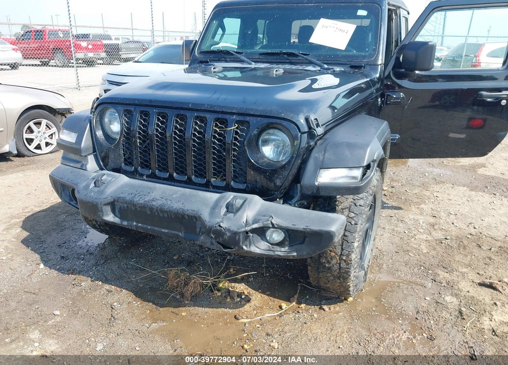 2022 JEEP GLADIATOR SPORT 4X4 VIN: 1C6HJTAG7NL124129