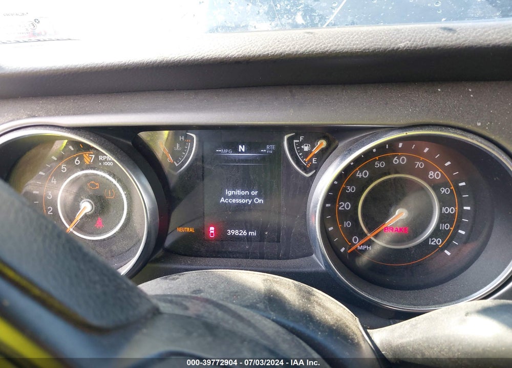 2022 JEEP GLADIATOR SPORT 4X4 VIN: 1C6HJTAG7NL124129
