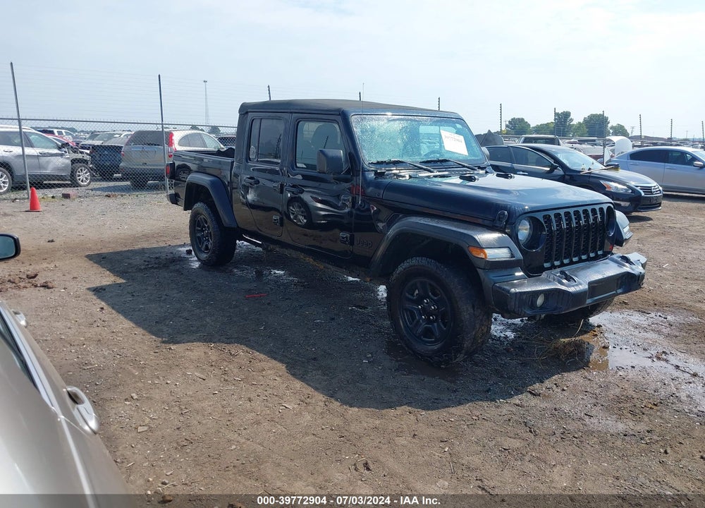 2022 JEEP GLADIATOR SPORT 4X4 VIN: 1C6HJTAG7NL124129