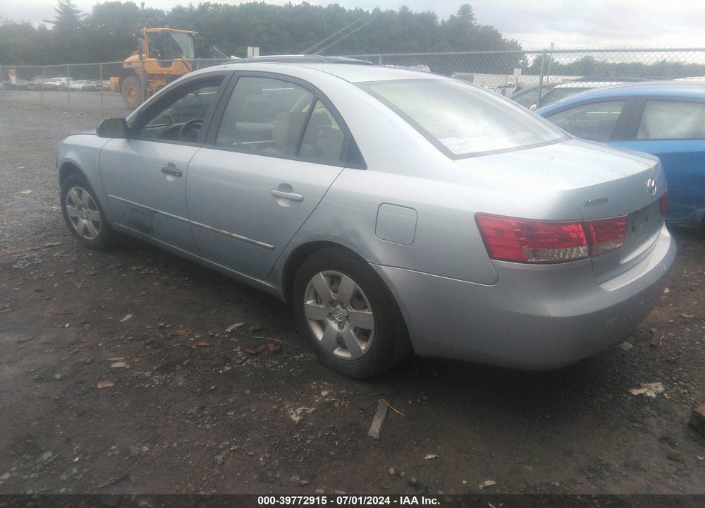 2007 HYUNDAI SONATA GLS VIN: 5NPET46C37H209574