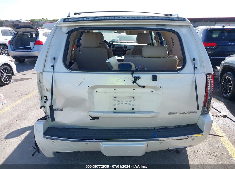 2012 CADILLAC ESCALADE PREMIUM VIN: 1GYS3CEF2CR311695