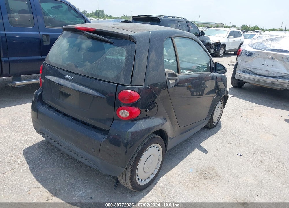 2014 SMART FORTWO PASSION/PURE VIN: WMEEJ3BA2EK776606