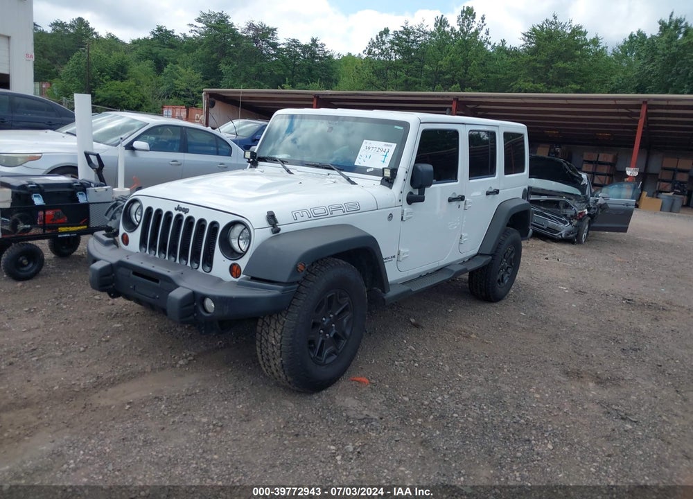 2013 JEEP WRANGLER UNLIMITED MOAB VIN: 1C4BJWEG5DL591767