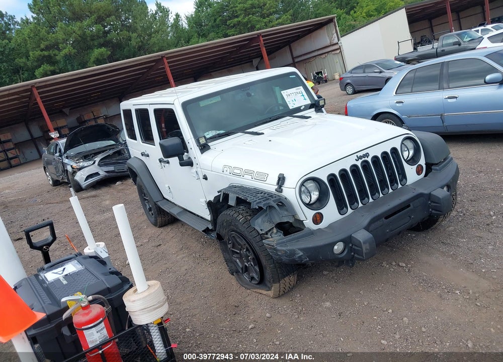 2013 JEEP WRANGLER UNLIMITED MOAB VIN: 1C4BJWEG5DL591767