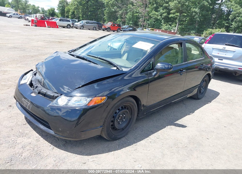 2006 HONDA CIVIC LX VIN: 1HGFA16596L002693