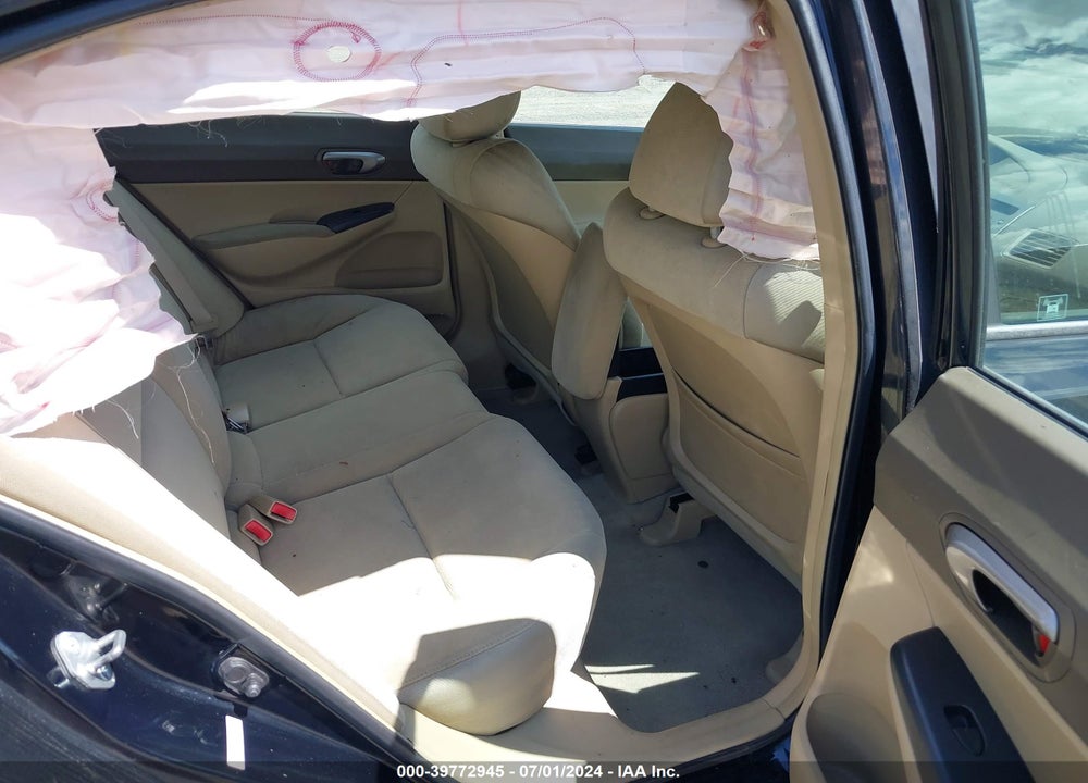 2006 HONDA CIVIC LX VIN: 1HGFA16596L002693