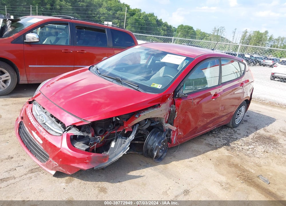 2017 HYUNDAI ACCENT SE VIN: KMHCT5AE8HU362945