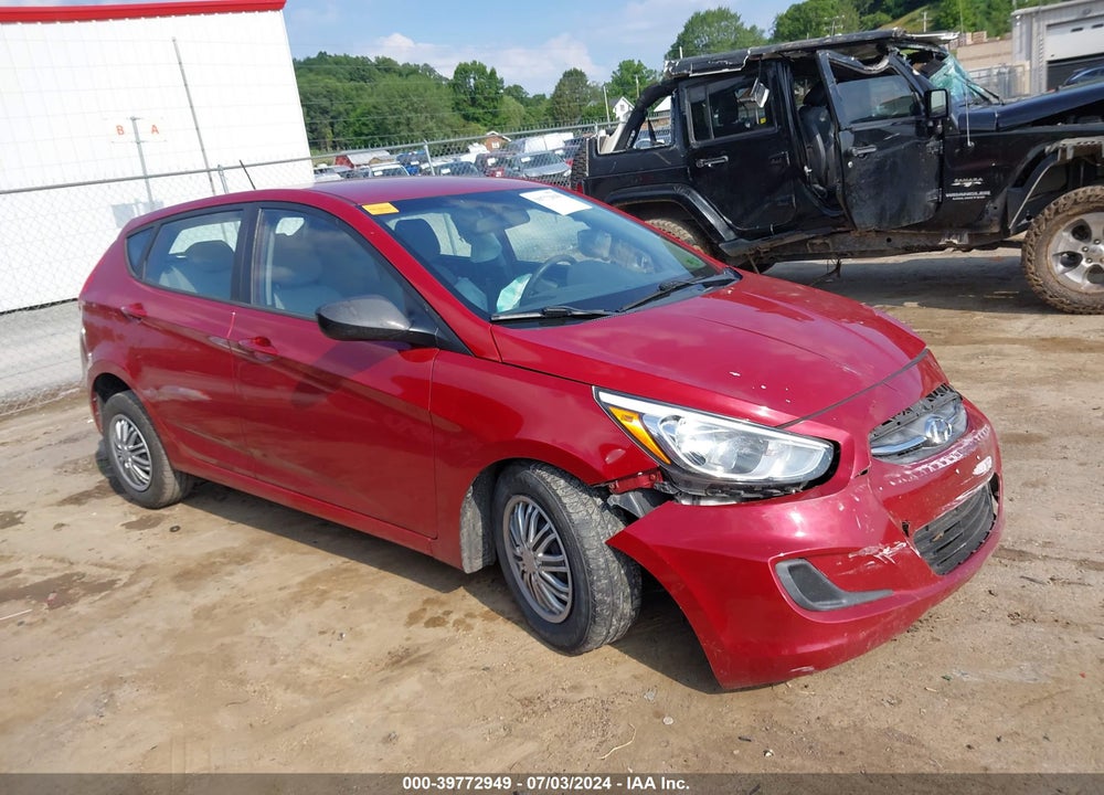 2017 HYUNDAI ACCENT SE VIN: KMHCT5AE8HU362945