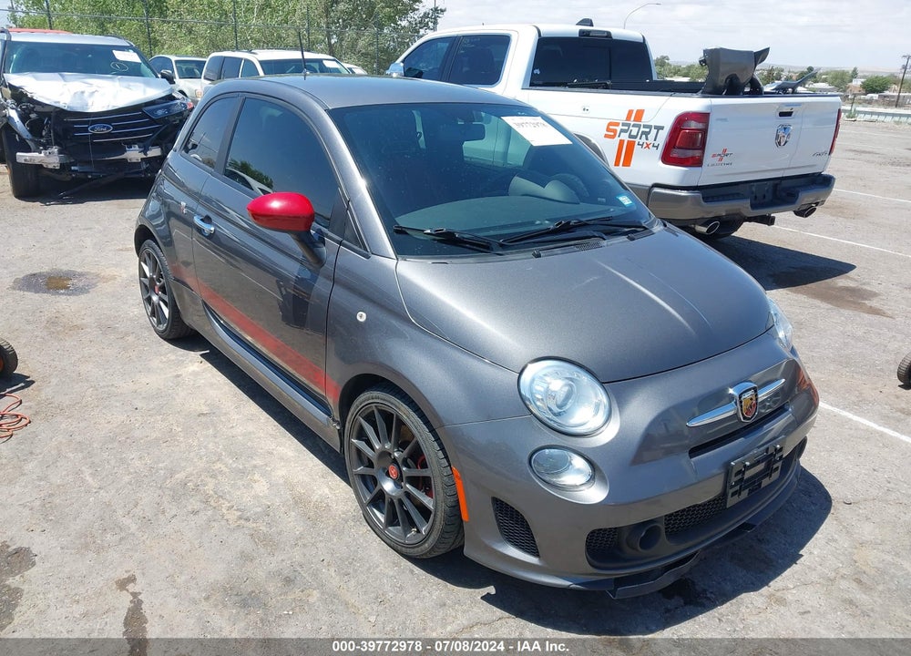 2012 FIAT 500 ABARTH VIN: 3C3CFFFH1CT376987