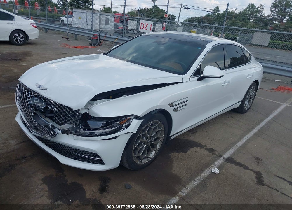 2023 GENESIS G80 2.5T AWD VIN: KMTGB4SC2PU179296