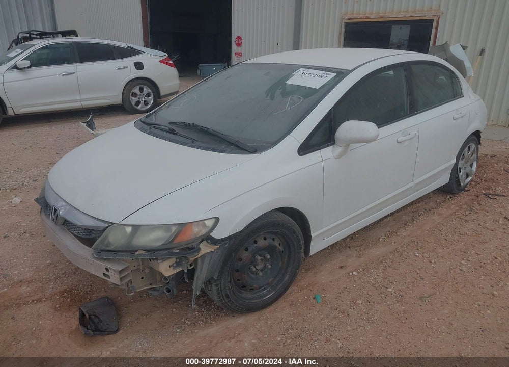 2011 HONDA CIVIC LX VIN: 19XFA1F58BE006526