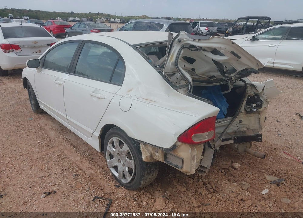 2011 HONDA CIVIC LX VIN: 19XFA1F58BE006526