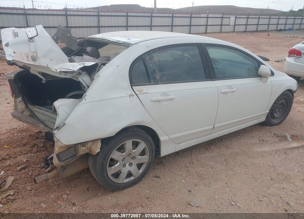 2011 HONDA CIVIC LX VIN: 19XFA1F58BE006526