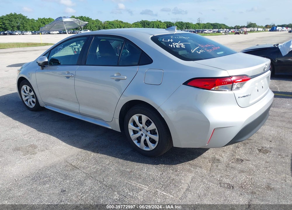 2024 TOYOTA COROLLA LE VIN: 5YFB4MDE6RP123072