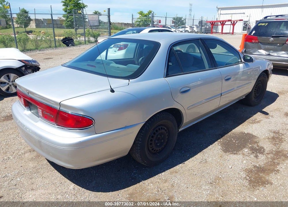 2005 BUICK CENTURY VIN: 2G4WS52J051118452