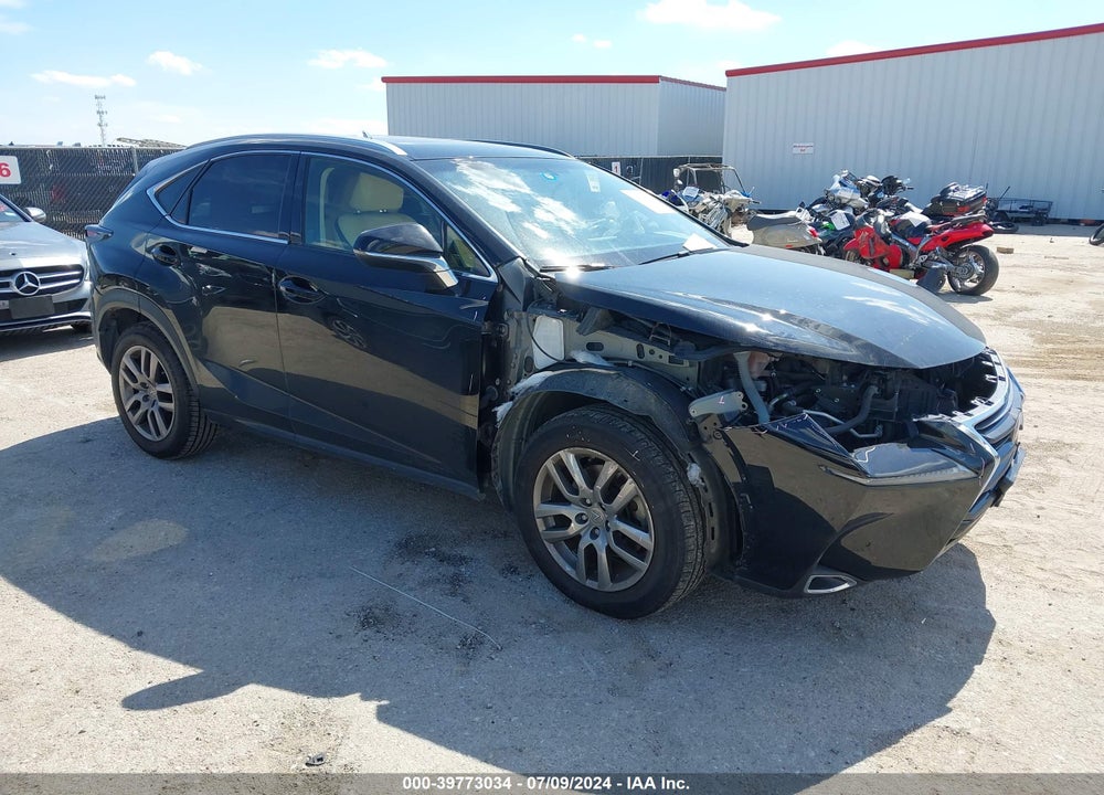 2015 LEXUS NX 200T VIN: JTJYARBZ5F2012767