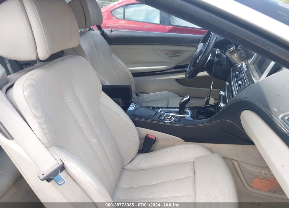 2012 BMW 640I VIN: WBALW7C57CC618427
