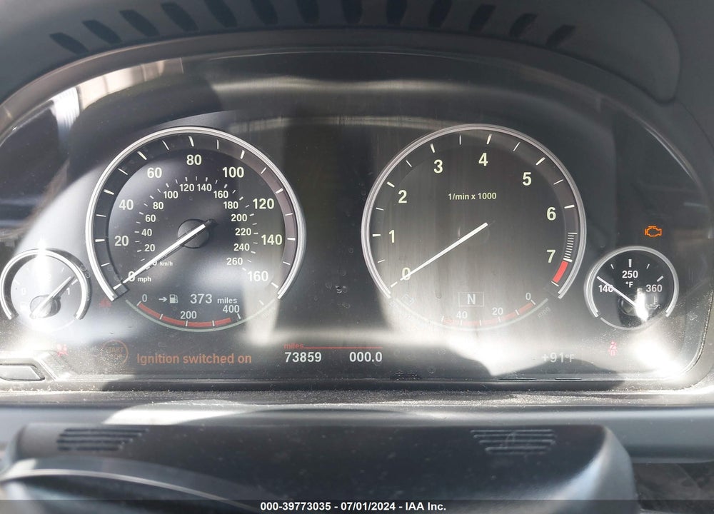 2012 BMW 640I VIN: WBALW7C57CC618427