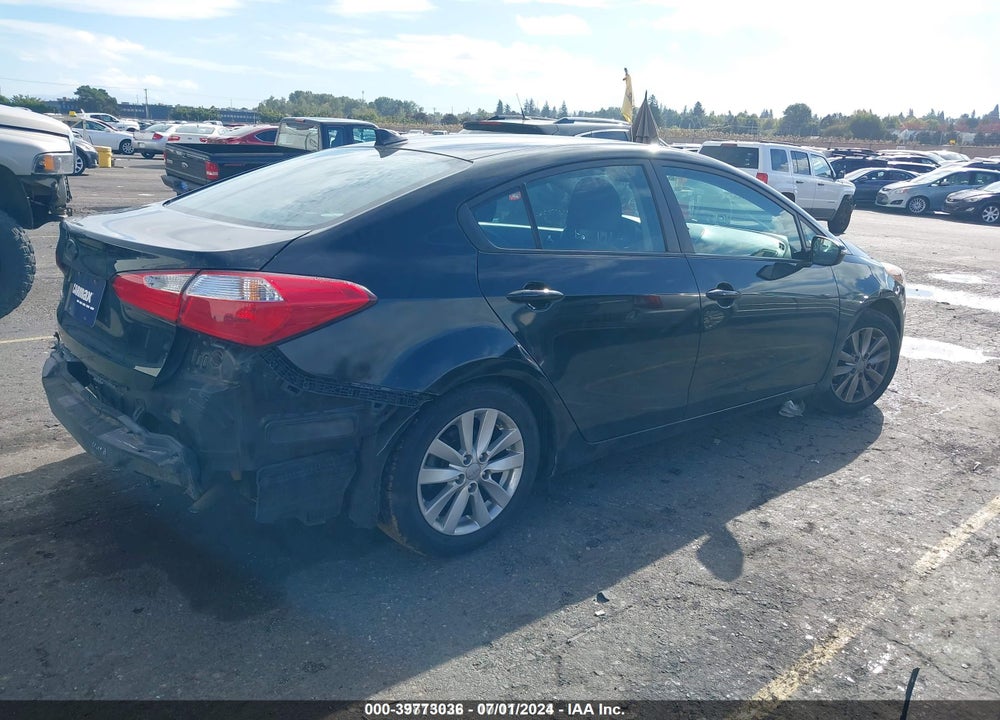 2016 KIA FORTE LX VIN: KNAFX4A60G5553824