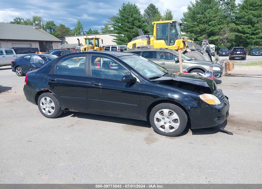 2008 KIA SPECTRA EX VIN: KNAFE122585562553