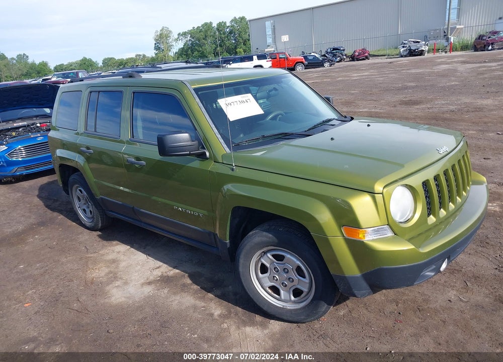 2012 JEEP PATRIOT SPORT VIN: 1C4NJPBA4CD634734
