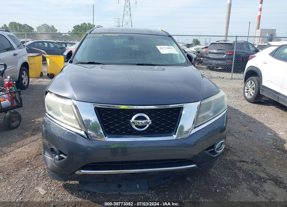 2013 NISSAN PATHFINDER SL VIN: 5N1AR2MN0DC672300