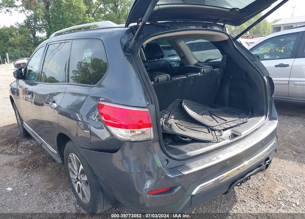 2013 NISSAN PATHFINDER SL VIN: 5N1AR2MN0DC672300