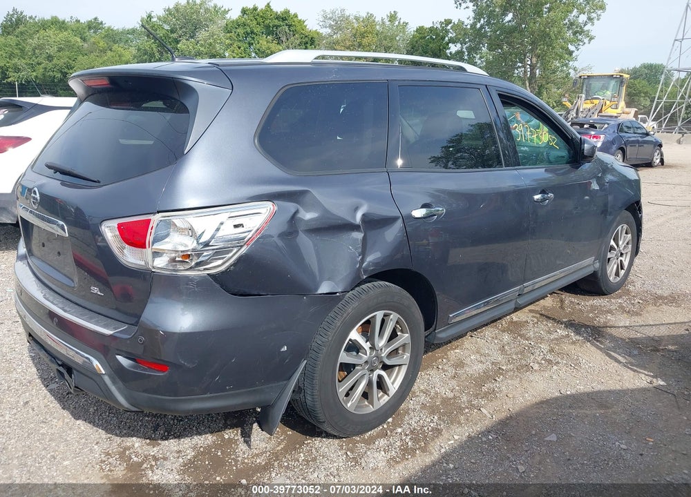 2013 NISSAN PATHFINDER SL VIN: 5N1AR2MN0DC672300