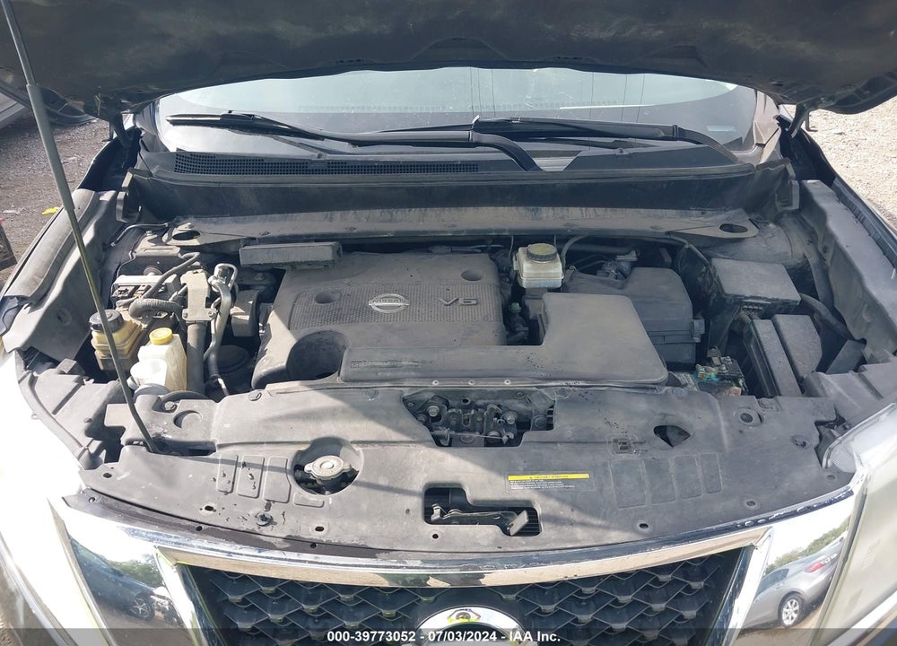 2013 NISSAN PATHFINDER SL VIN: 5N1AR2MN0DC672300