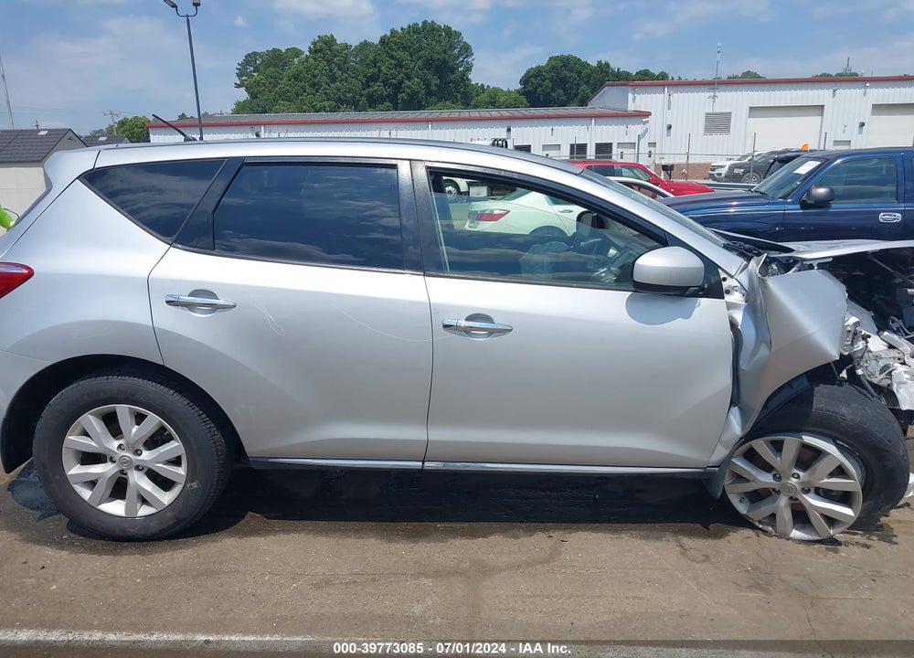 2013 NISSAN MURANO S VIN: JN8AZ1MU8DW200113