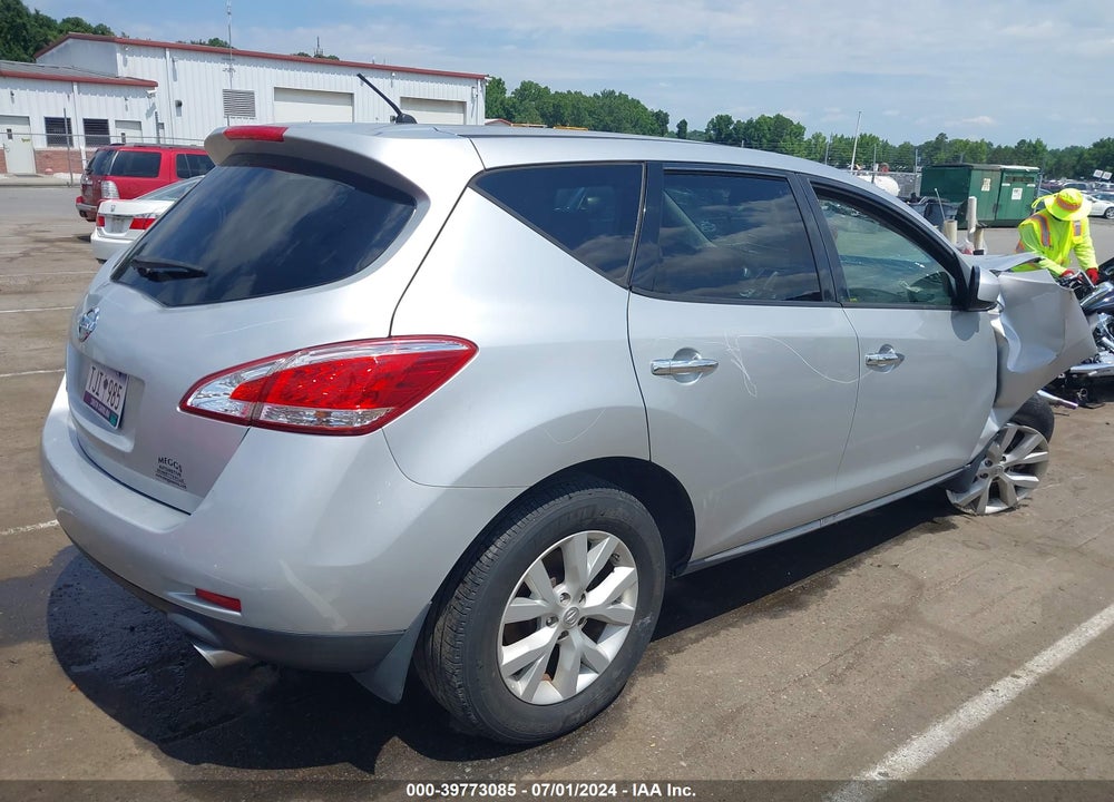2013 NISSAN MURANO S VIN: JN8AZ1MU8DW200113