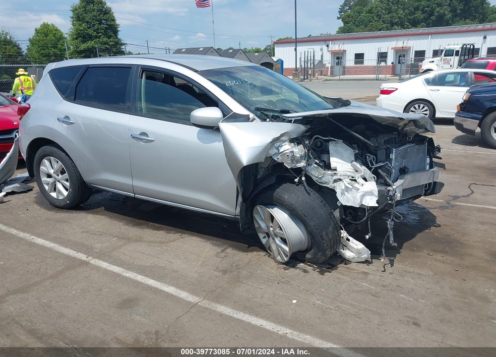2013 NISSAN MURANO S VIN: JN8AZ1MU8DW200113