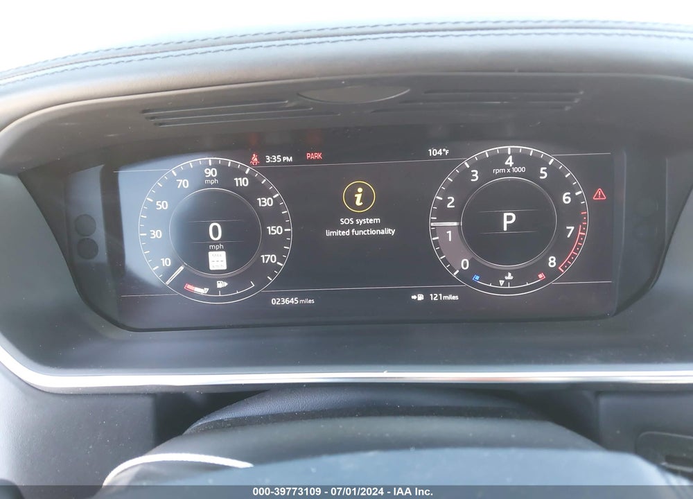 2021 LAND ROVER RANGE ROVER FIFTY VIN: SALGU2SE1MA417806